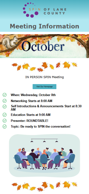 SPIN Oct Meeting Snip